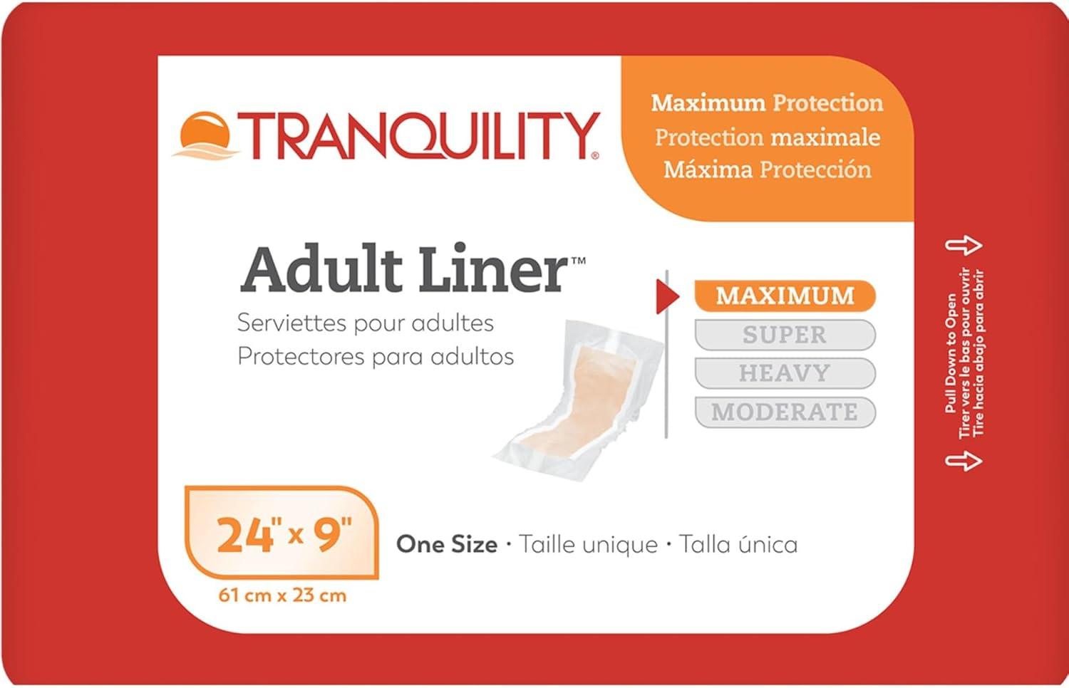 image:imagePrinciple Business ENT Tranquility Adult Liner Pack of 30 Size 24 x 9