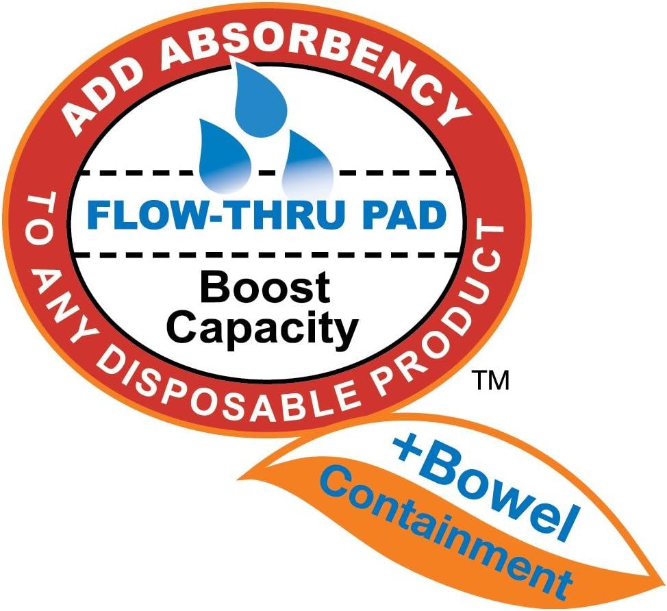 image:imageTranquility TopLiner Disposable Absorbent Booster Contour Pads for Bowel Incontinence SuperPlus 32 x 14 192 ct