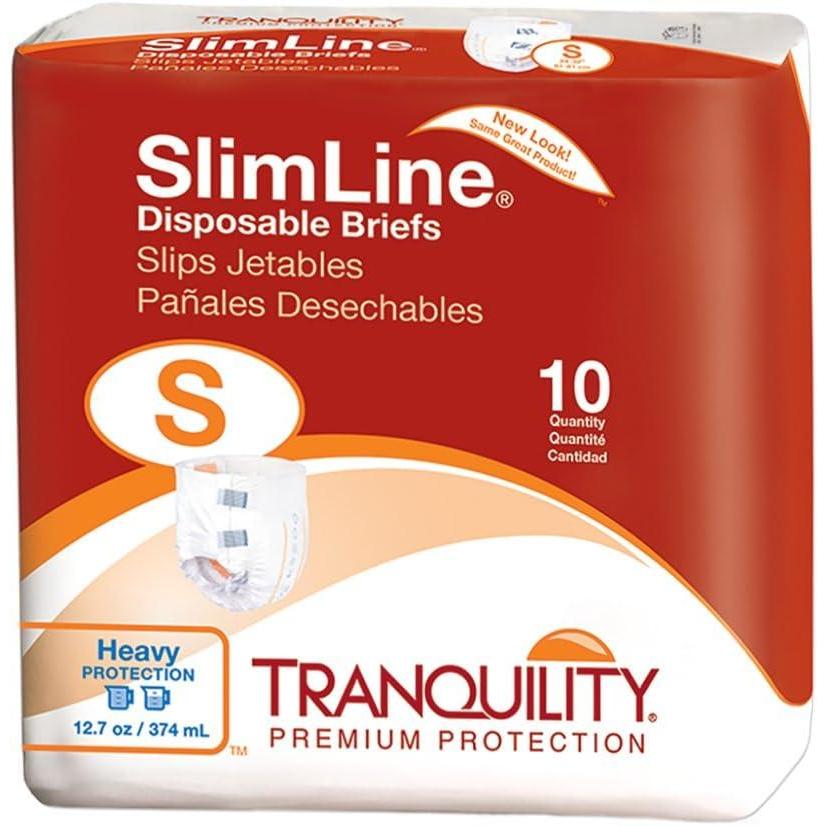 image:imageTranquility Slimline Original Adult Disposable Brief SM 20 ct
