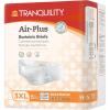 image:imageTranquility AirPlus Bariatric Disposable Briefs 3XLarge with Peach Mat Core for Dry Skin Odor Control amp Max Comfort Secure Kufguard Technology LatexFree 34oz Capacity 32ct Case