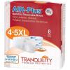 image:imageTranquility Bariatric Disposable Briefs 4XLarge with AIRPlus Fully Breathable Fabric for Skin Dryness amp Integrity High Waistline LatexFree 34oz Capacity 32ct Case4XLarge 8 Count