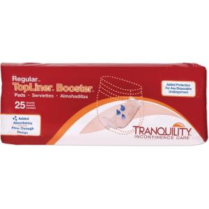 TRANQUILITY-1/2CSPK-2070 TopLiner® Disposable Booster Pads – Regular (14″ x 4″) – 100 ct